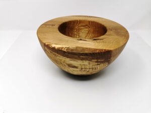 Holzschale Schale Obstschale Dekoschale aus Eichenholz