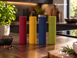 pfeffermühle, salzmühle bunt 3d druck